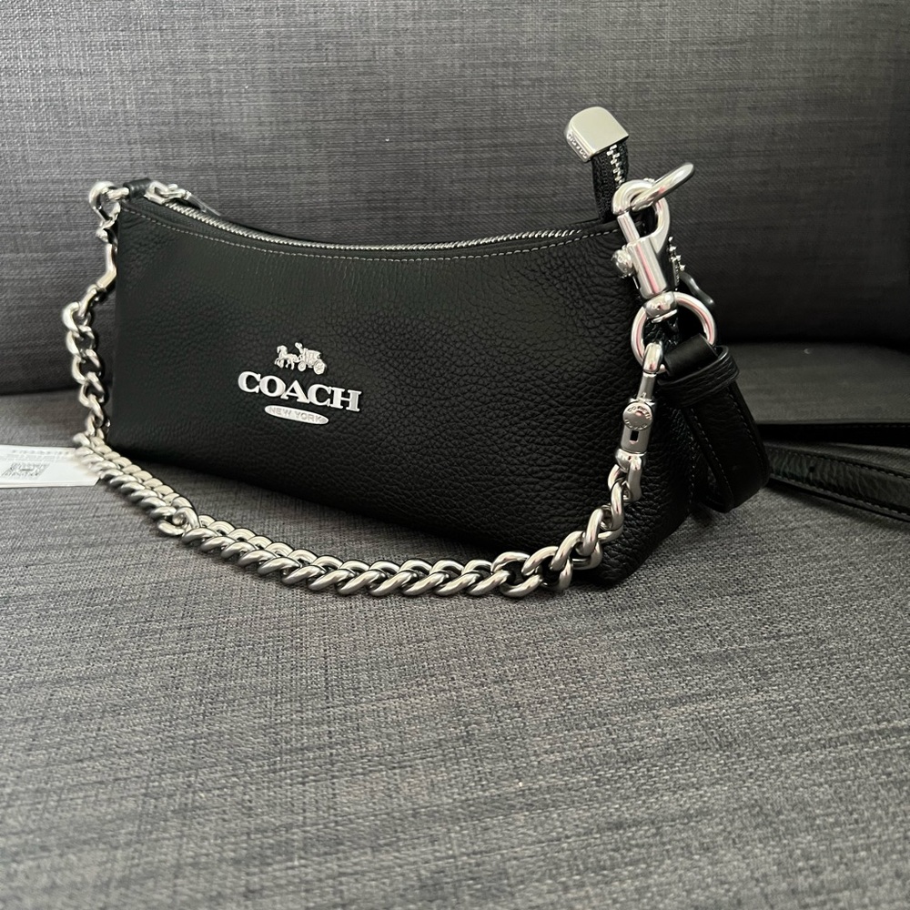 NEW COACH CHARLOTTE CROSSBODY BAG CLUTCH PURSE - Picture 7 of 10